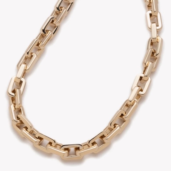 Eddie Borgo Supra Link Chain Necklace 18 inches NEW - Picture 2 of 2